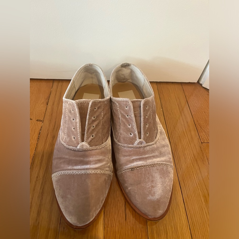 Dolce Vita: Velvet Loafers (Grey) - Size 6 1/2